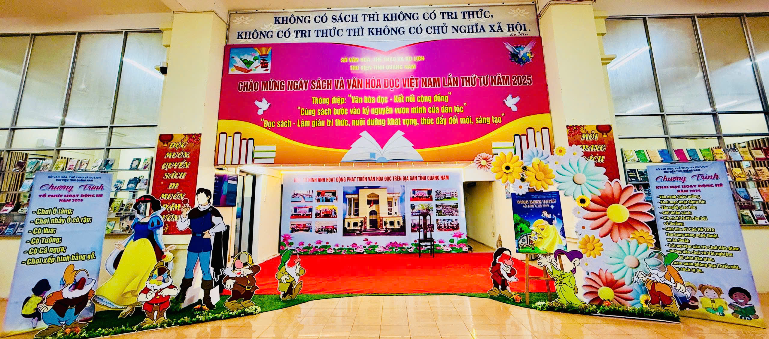 Thư viện tỉnh Quảng Nam khai mạc hoạt động Hè 2025 